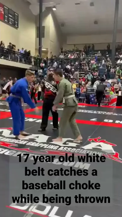My 17-year old student catching his opponent with ...