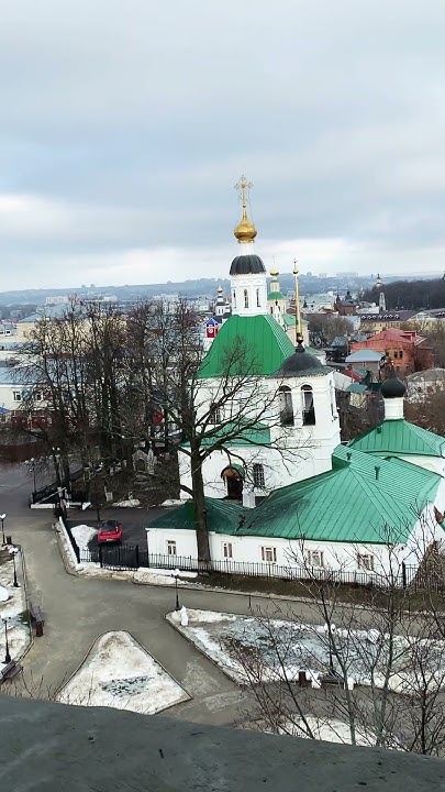 Владимир, вид со смотровой площадки Музея «Старый Владимир», 31.01.25 ...