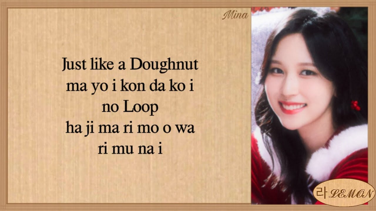 TWICE Doughnut Easy Lyrics YouTube Music TWICE Doughnut Easy Lyrics YouTube Music