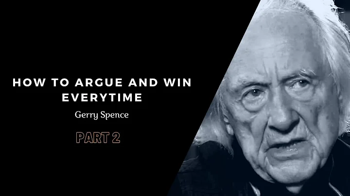 How to argue and win every-time by Gerry Spence w/...