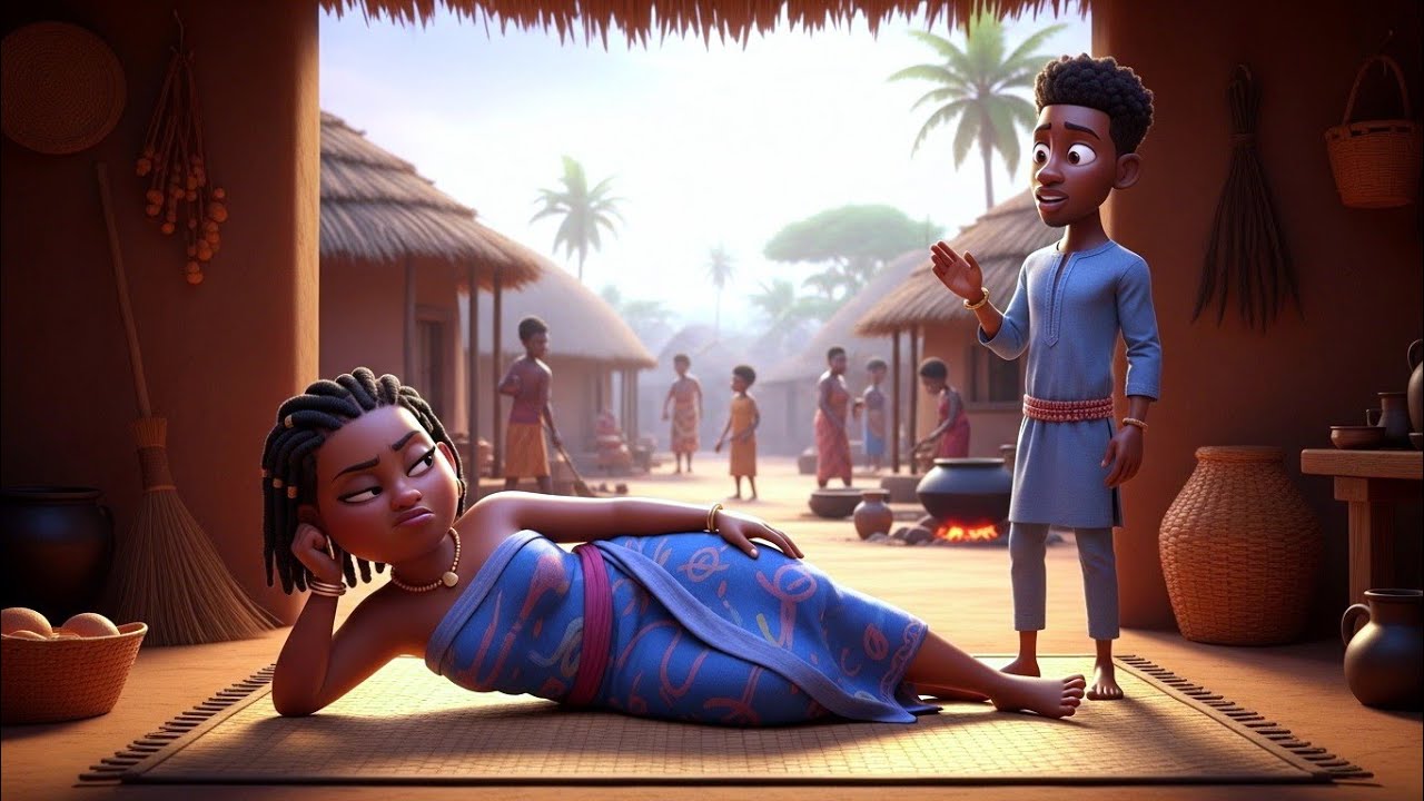 Olamma The Spoilt Only Daughter Who Never Did Any Work | African Folktales 