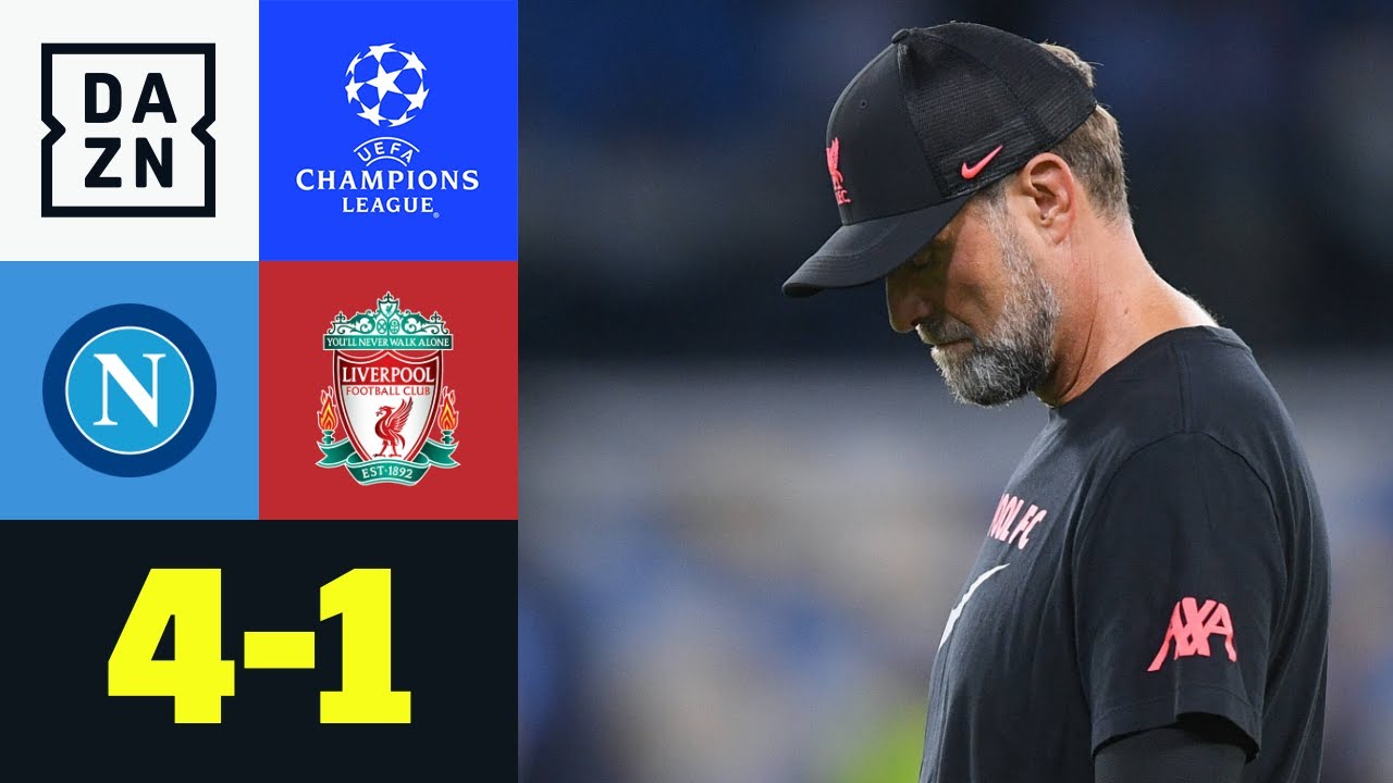 Reds gehen in Neapel unter: Neapel - FC Liverpool 4:1 | UEFA Champions League | DAZN Highlights