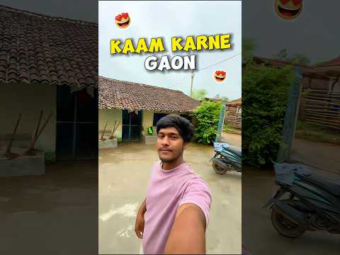 Kaam Krne Gaon Pahuch Gaye 😍 || #minivlogs #vlogs