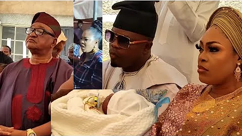 NOLLYWOOD ACTRESS SOLA KOSOKO NAMING HIS NEW BEAUTIFUL BABY IN MUSLIM WAY WITH ACTOR JIDE KOSOKO