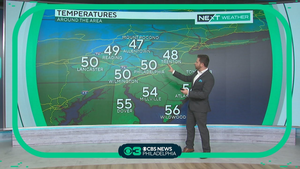 NEXT Weather: Below average temperatures - YouTube