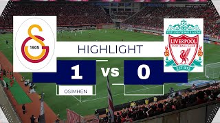 Galatasaray vs Liverpool 1-0 | Highlights & All Goals | Champions League 2025 | Osimhen Goal
