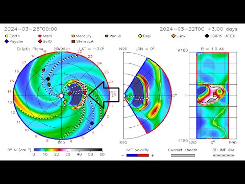 Strong (G3) Geomagnetic Storm Forecast - Major Snow Sweeps The Nation - (S2) Proton Storm Ongoing