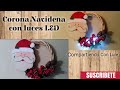 Corona Navideña Con Luces LED / DIY Dollar Tree