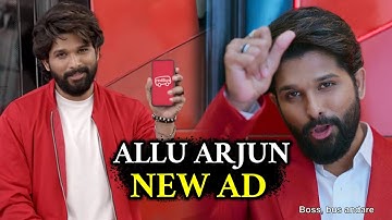 #Alluarjun Latest AD | Icon Star Allu Arjun Red Bus AD | TFPC