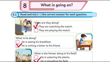 EE 5th std english term 1 unit 8 Workbook answers | what is going on Workbook answers