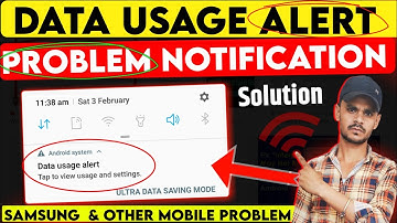 How To Remove Data Usage Alert From Samsung |Data usage Alert Kaise Hataye |Data Usage Alert Problem