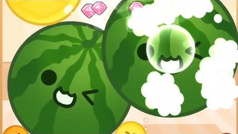 Bamboozled by a BLUEBERRY AGAIN! Watermelon Pop! Satisfying ASMR Merge Melon Game #games #mobilegame