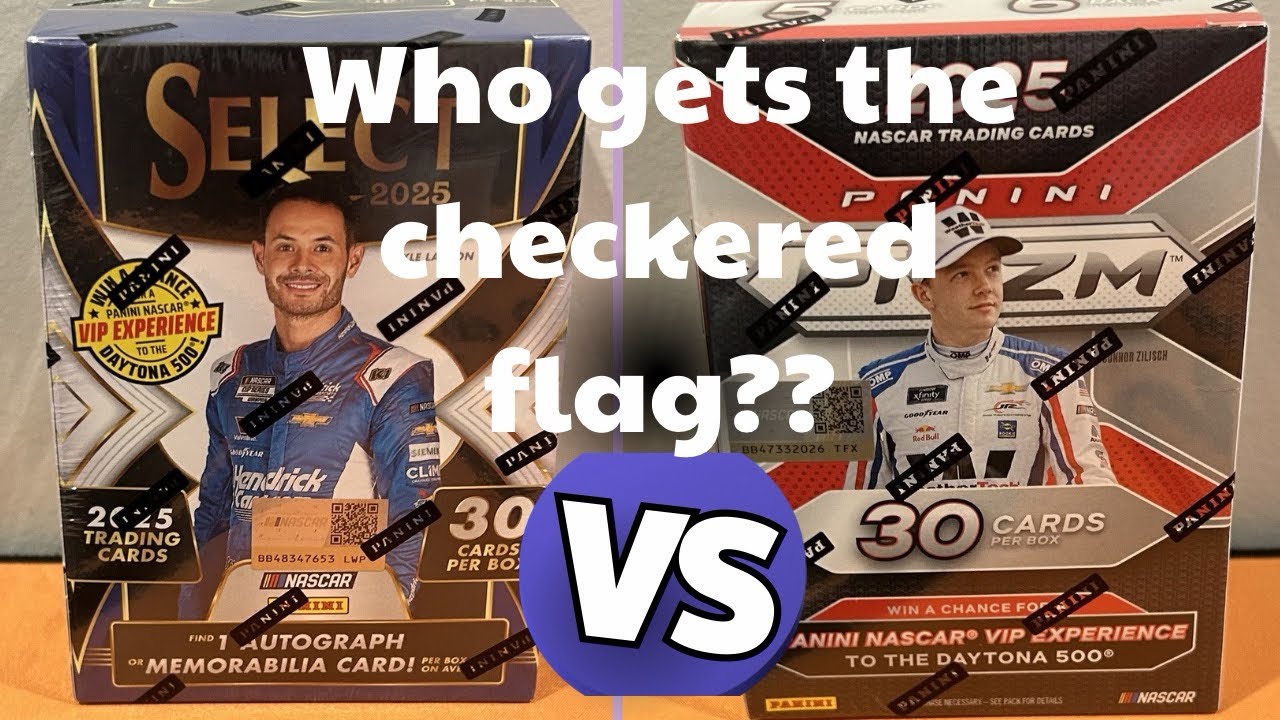 2025 Select Blaster VS. 2025 Prizm Blaster (NASCAR)