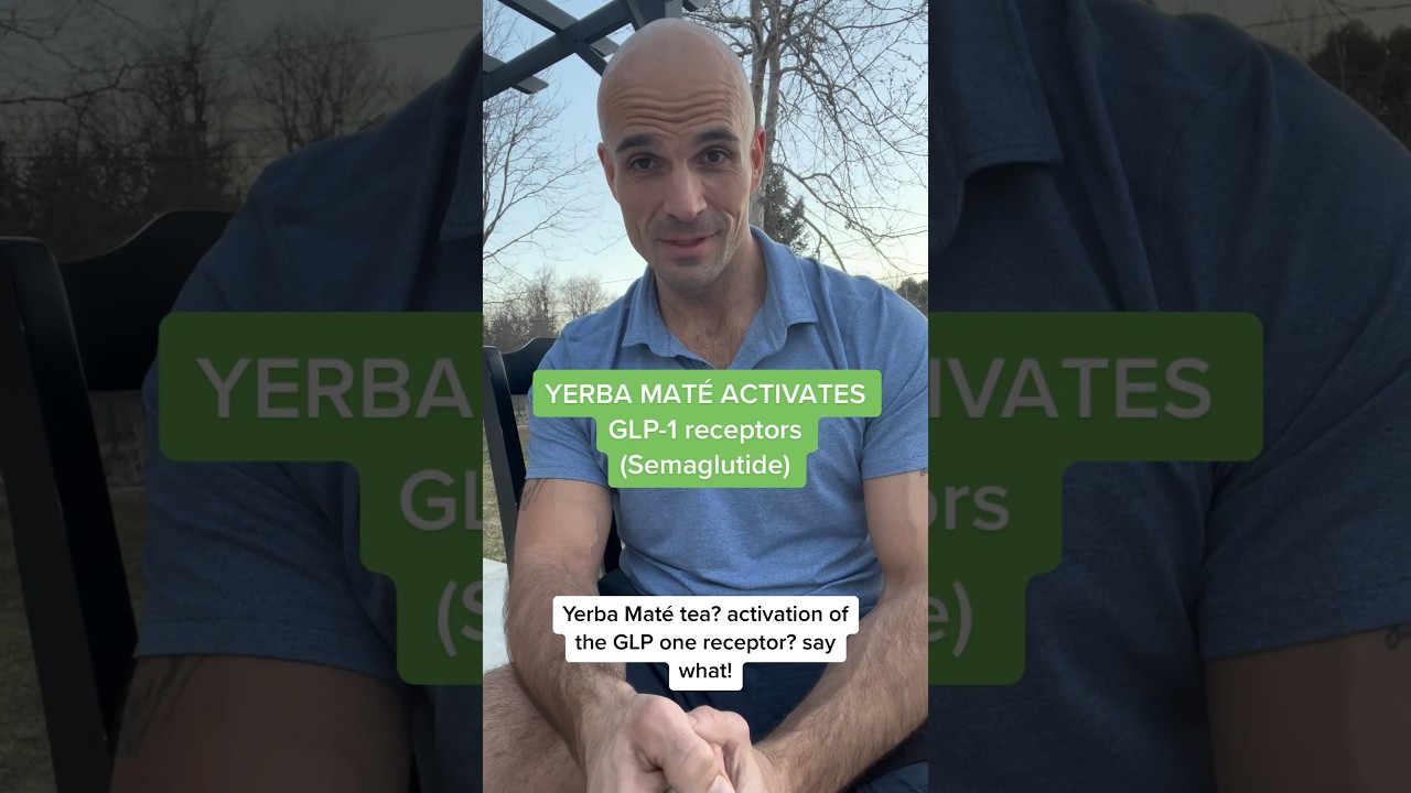 Study shows Yerba Maté tea helps activate GLP-1 receptors responsible for that “full” feeling!