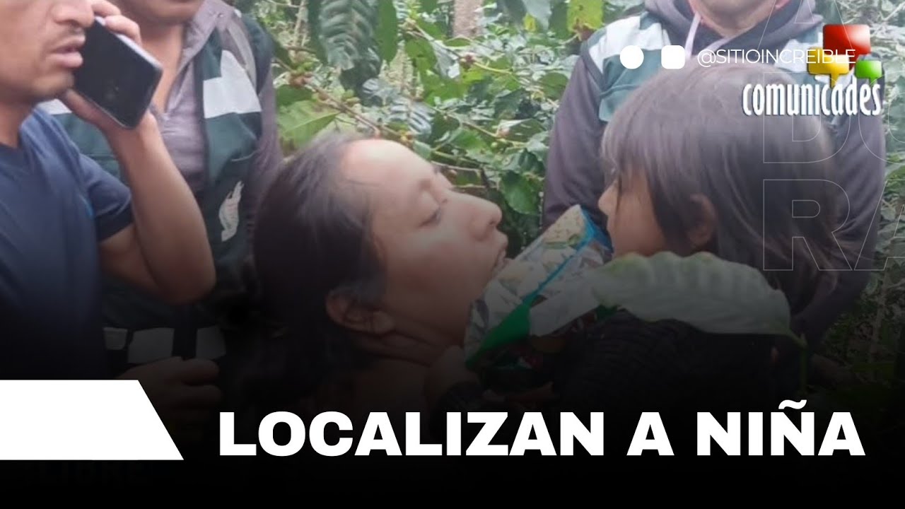 Localizan a la niña Ingrid