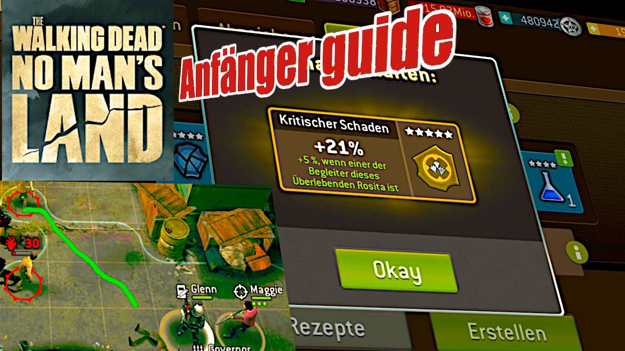 The Walking Dead No Man's Land Forum Deutsch The Walking Dead: No mans Land | Anfänger Guide | Deutsch - YouTube