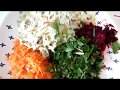 Салат  для голбей/ Натуральные витамины/// Salat  dlya golbey/ Natural'nyye vitaminy//