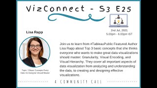VizConnect 3 BASIC CONCEPTS EVERY DATA VIZ DESIGNER SHOULD MASTER