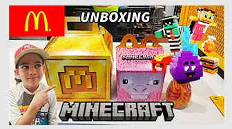 Minecraft Movie McDonalds ADULT Happy Meal 2025! 💛🍔 6 To Collect!