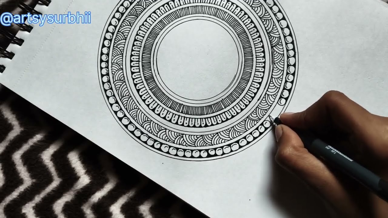 Easy Mandala for Beginners ll Step by Step Tutorial ll 