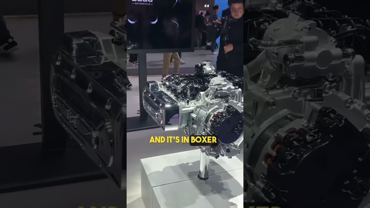 8-цилиндровый оппозитный двигатель GWM Chinese