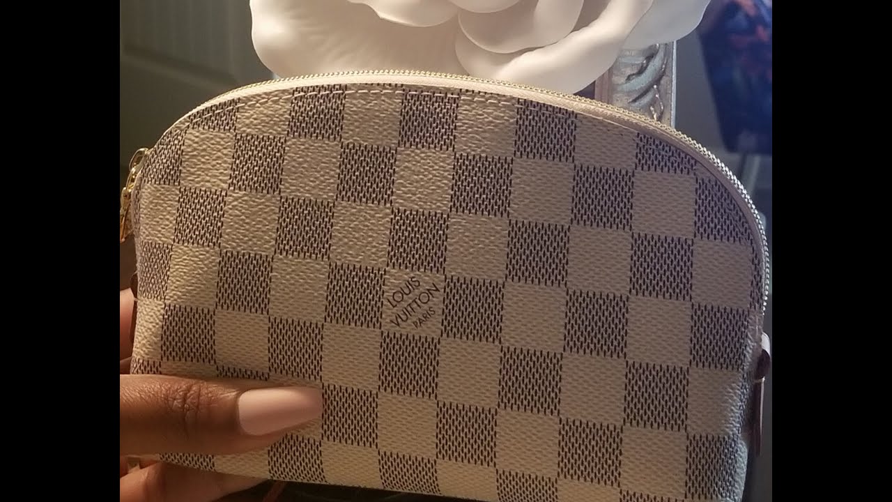 Louis Vuitton Cosmetic Pouch Azur Unboxing