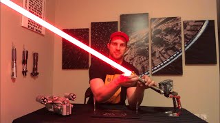 RVS Lightsaber Review from The Pach Store with Proffie/Neopixel Set-Up - Darth Revan Inspired Saber