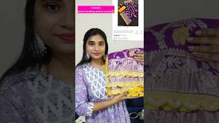 #GRWM#Meesho most trending designer festive collection sarees😍😍#must buy#viral video#saree love