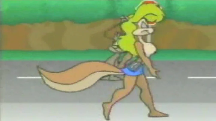 Amy The Squirrel- A Walk In The Park (HD)