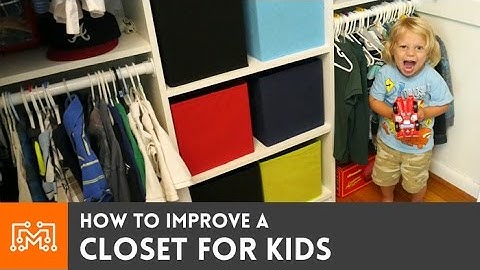 Better Kids Closet // How-To | I Like To Make Stuff