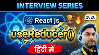 useReducer Hook in React JS in Hindi | Complete React Hooks Tutorial