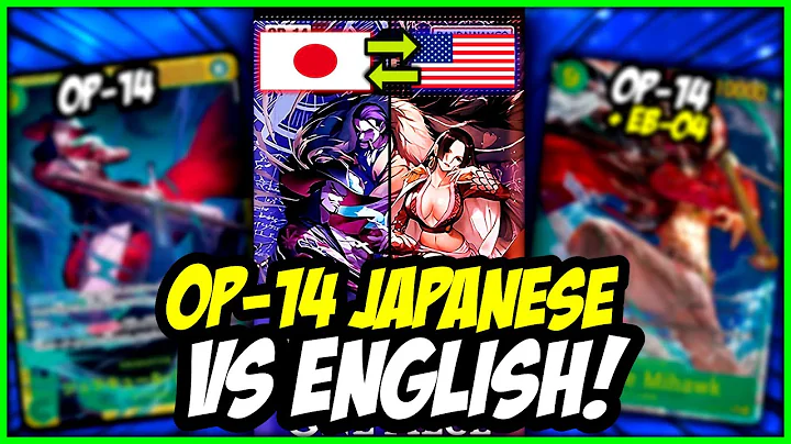 OP-14 English vs Japanese – HUGE Differences You NEED to Know! | One Piece TCG
