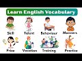 Learn English Vocabulary || Daily Uses English Vocabulary || English Vocabulary