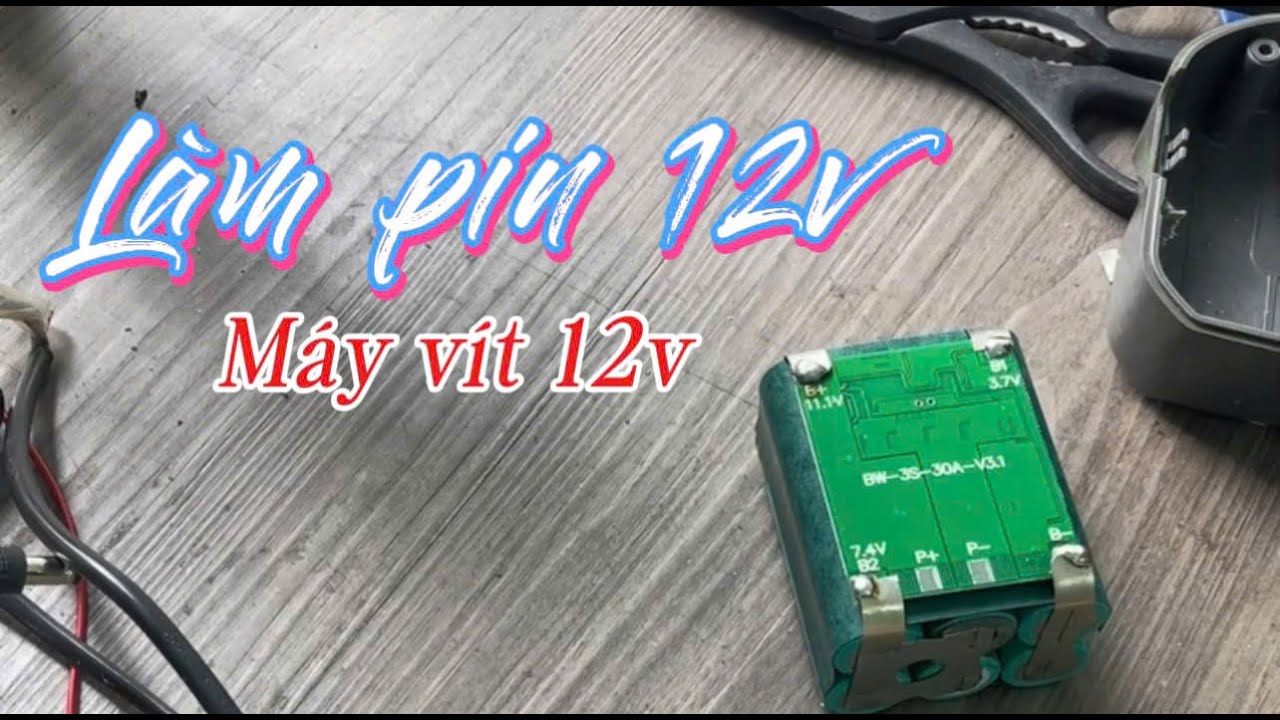 hướng dẫn đóng PIN 12v 3s2p đơn giản hiệu quả #xhuong #diy #pinlithium #pin18650 #pin12v