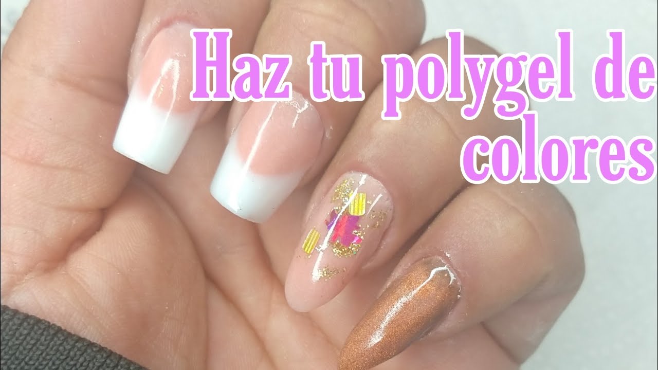 HAZ TU POLYGEL DE COLOR CON GEL SEMIPERMANENTE