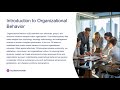 Lesson 3 Introduction to Organizational Behaviour