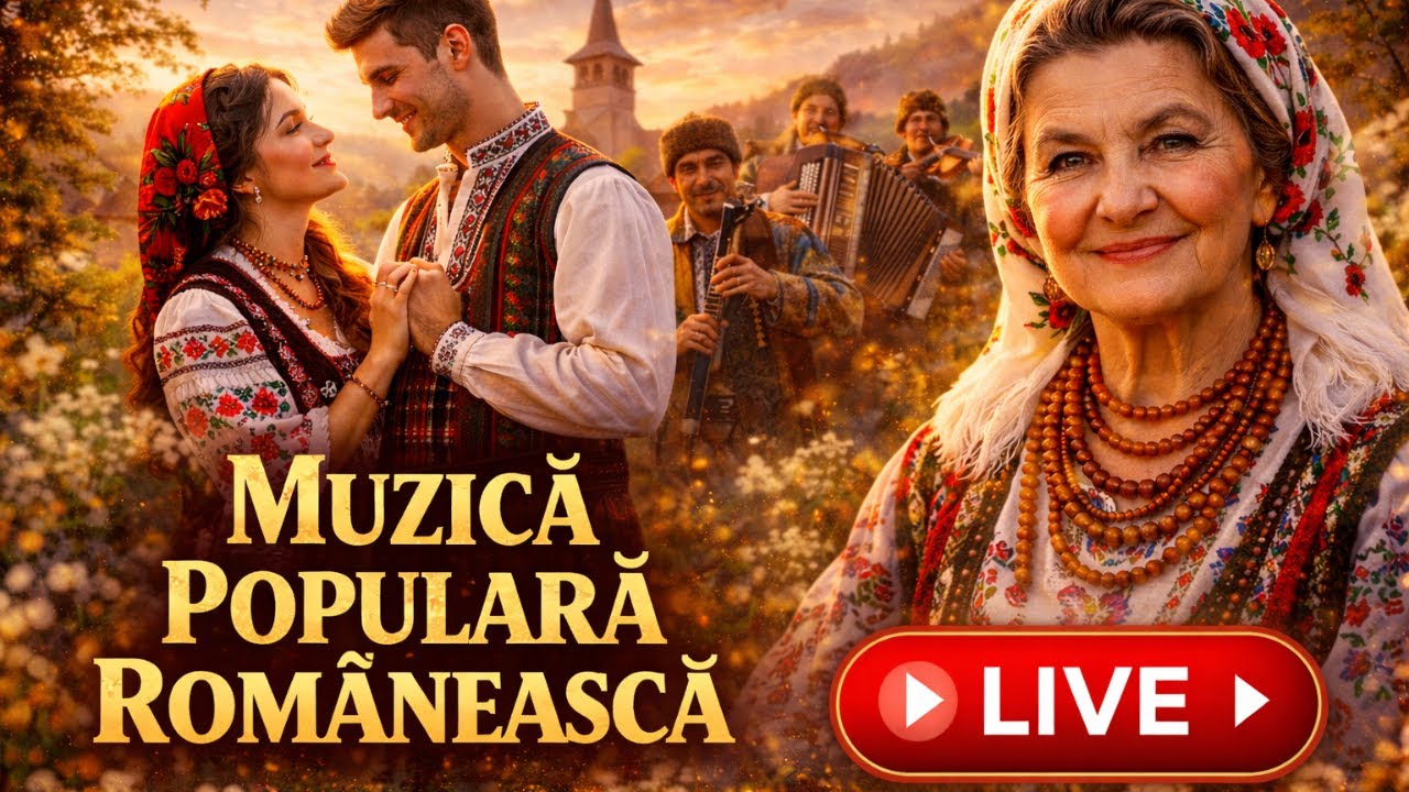 Colaj Muzică Populară Românească | Cântece de Aur, Tradiție și Dor 🇷🇴