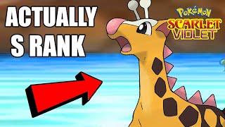 GIRAFARIG IS S RANK SO I HAD TO USE IT in Pokemon Scarlet and Violet