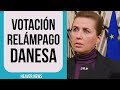 Dinamarca convoca elecciones anticipadas de sorpresa