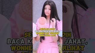 Setelah sedih baca komentar jahat, Wonhee ILLIT terlihat ceria #kpop #shorts