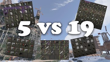 5 VS 19 RAID DEFENSE | ATLAS 2X EU Monthly