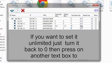 How to limit internet speed for anyone on the same network (Selfish net)