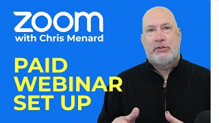 Zoom  Set up a Paid Webinar with PayPal  Make money with Zoom