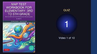 MAP test workbook for Elementary: 3rd to 5th grade Part 1