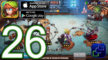 Heroes and Titans 3D Battle Arena iOS Walkthrough - Part 26 - Chapter 6: Isles Of Anger