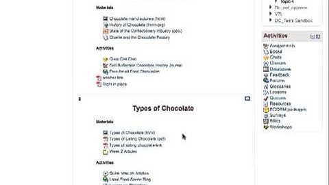 Moodle 2 Orientation: Video 1 - Navigating a Moodle site and Setting up a Profile