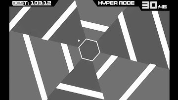 Super Hexagon tutorial level 6 hardestestest)
