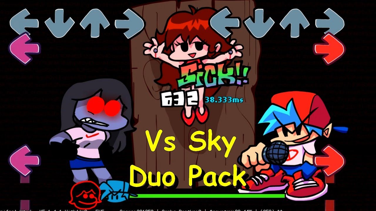 Vs Sky Mod Vs Sky Duo Pack Friday Night Funkin Mod Youtube