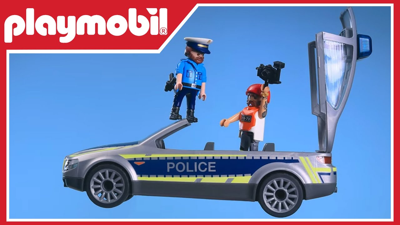 Police Car Ramp STUNT! | Playmobil | City Action