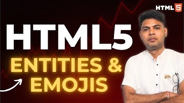 HTML Entities vs Emojis Explained | How to Use Special Characters in HTML 😎 | Web Design Made Easy